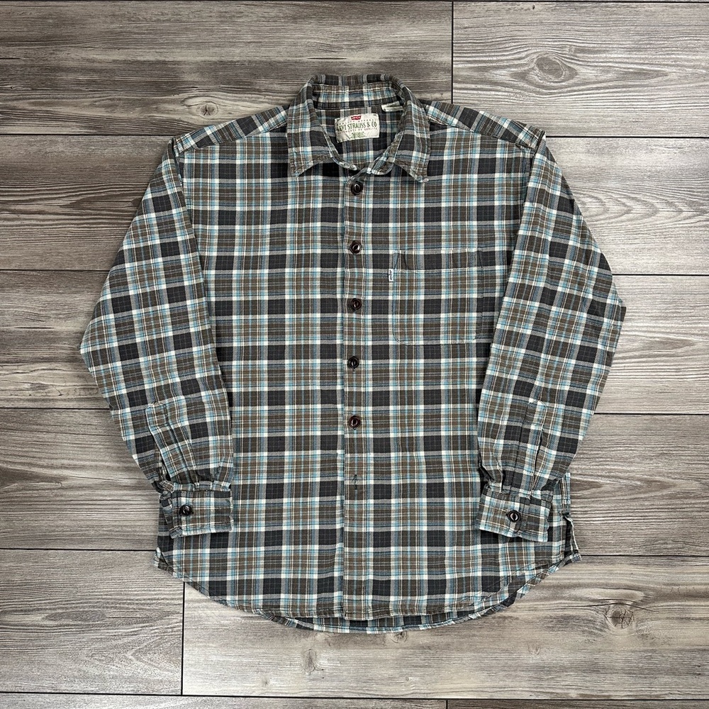 Vintage Levi's Plaid Button Up Shirt